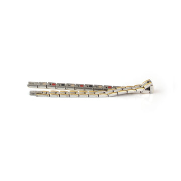 Elysian - Negative Ion Bracelet, Gold and Stainless Steel